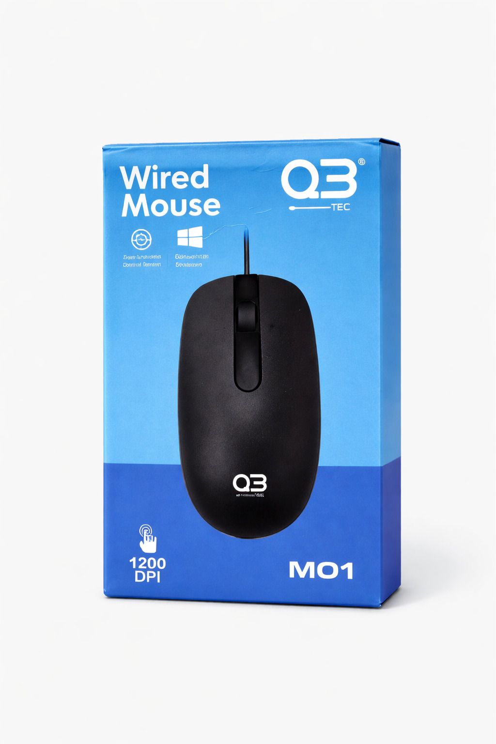 MAKMONI USB Q3-TEC M01 Wired Mouse Wired Right Handed Optical Mouse-picture-19