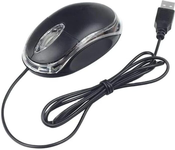 DXONE Wired USB Optical Mouse | 1200 DPI | 3 Buttons | Plug & Play Wired Ergonomic Optical Mouse-image-35