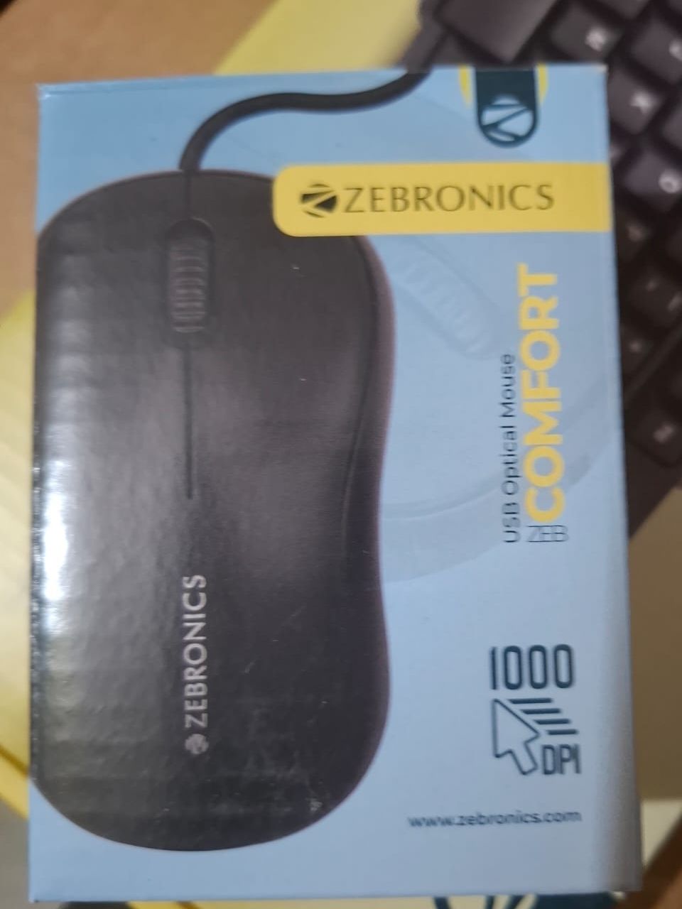 ZEBRONICS Zeb-comfort Wired Right Handed Hybrid Mouse-picture-22
