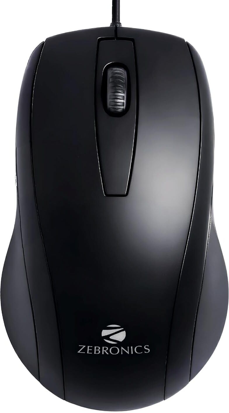 ZEBRONICS ZEB ALEX USB OPTICAL MOUSE Wired Ambidextrous Optical Mouse-image-36