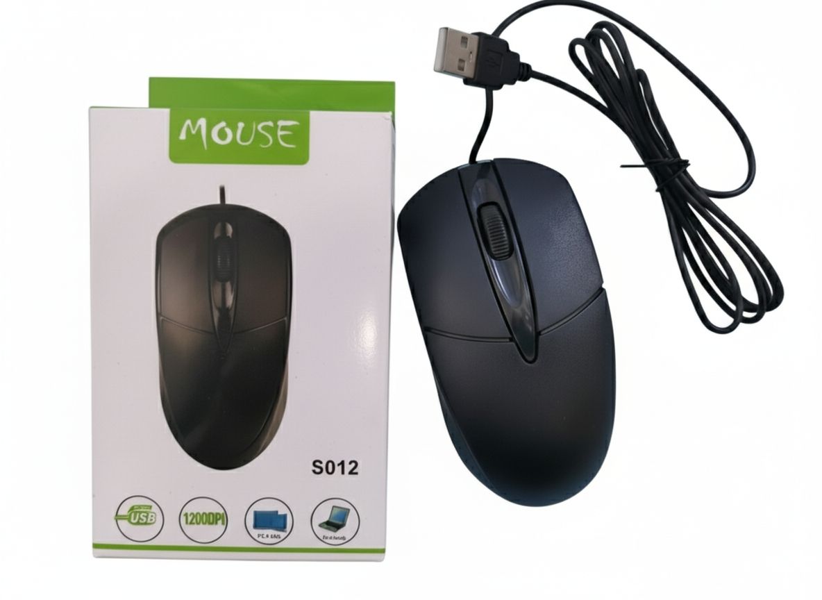 ONLIGHT S012Mouse Wired Ergonomic Optical Mouse