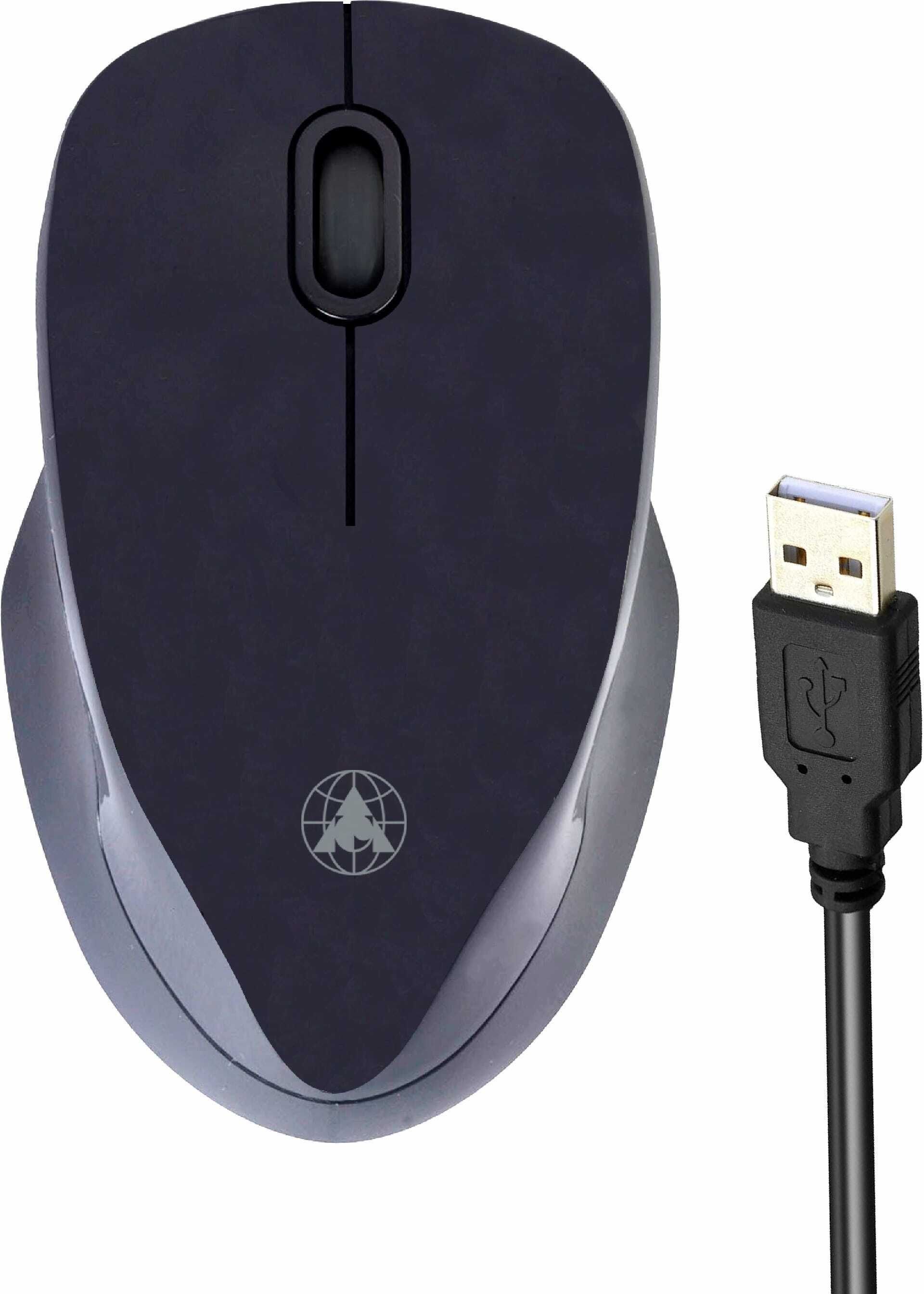 PRODOT Curvy USB Wired Mouse 1000 DPI Wired Ergonomic Laser Mouse-picture-36