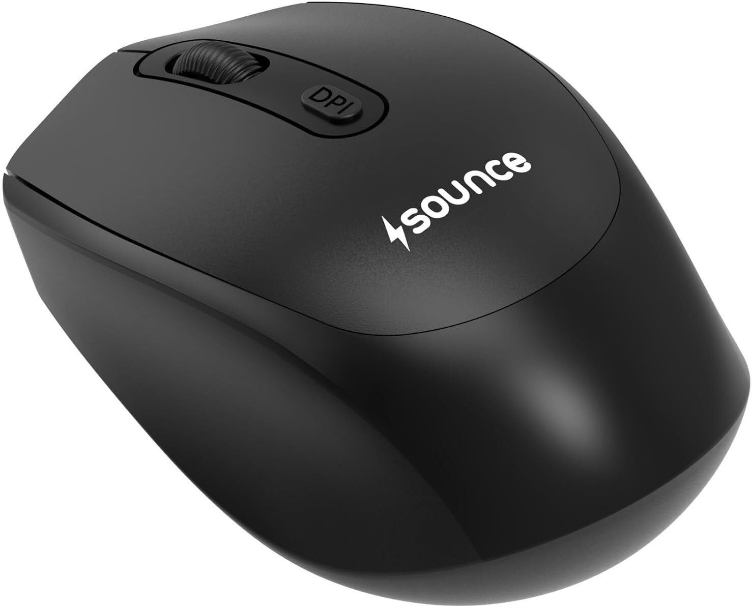 sounce Quantum | SNC-TOD23WLOPTCLMICEBLK Wireless Ergonomic Optical Gaming Mouse with Bluetooth-image-14