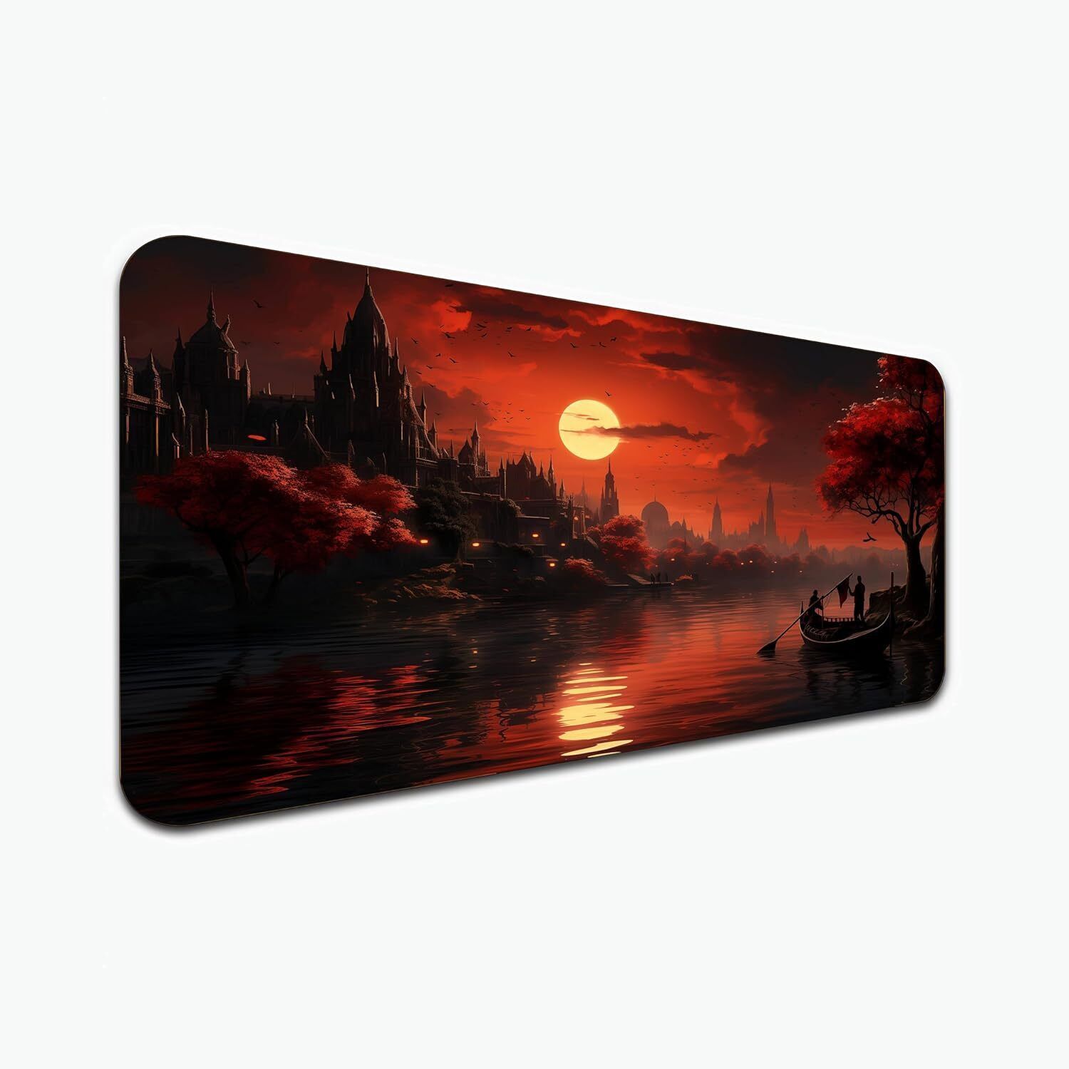 ON TREND Large Gaming Mouse Pad & Keyboard Mat | Waterproof & Smooth Tracking Surface Non Slip Base Mousepad-image-10