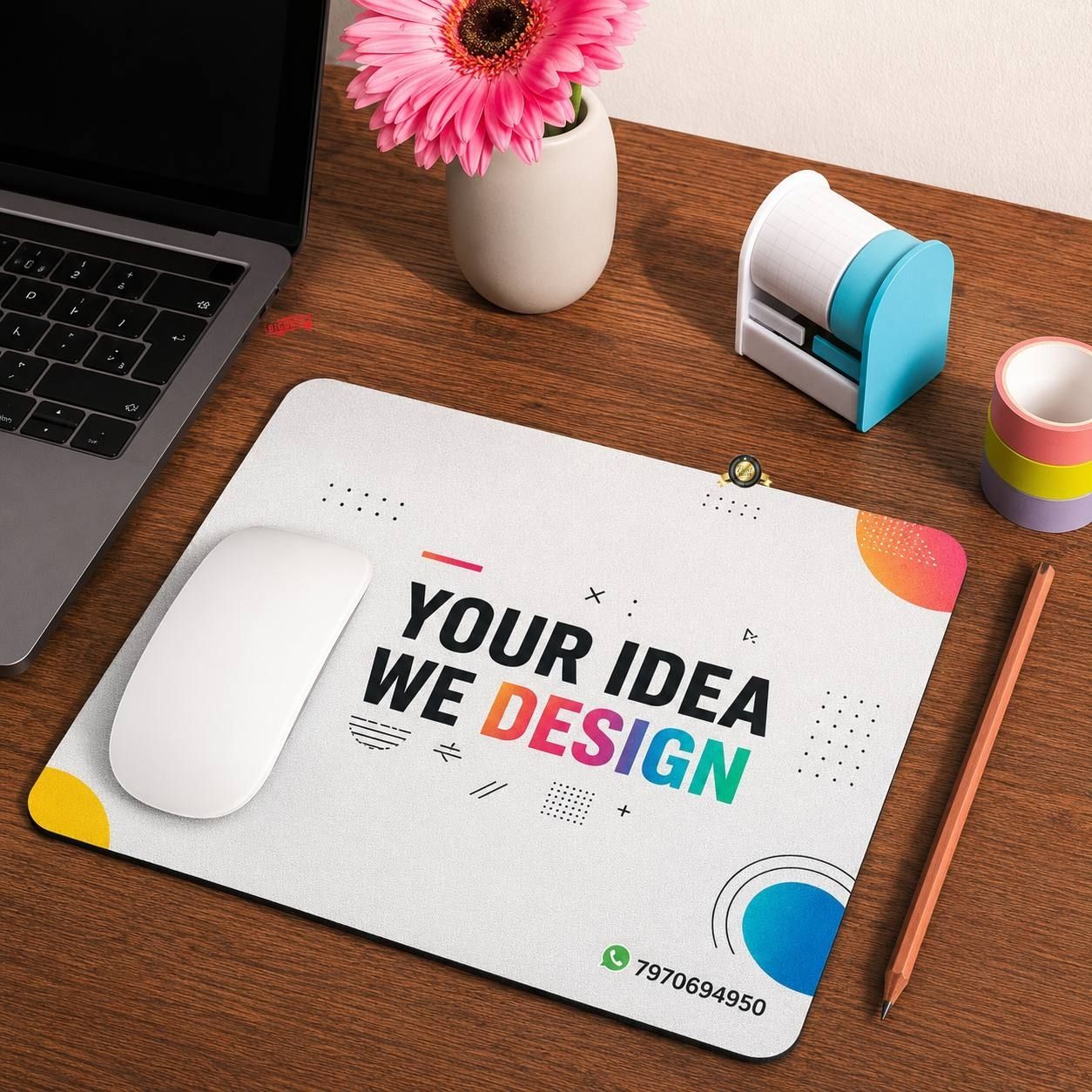 Zenux Customised mouse pad Non Slip Base Mousepad-picture-28
