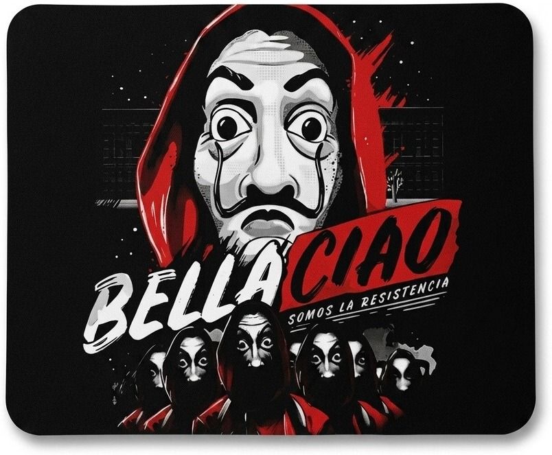 VSS Bella Ciao Printed Gaming Mouse Pad | Anti-Slip Rubber Base Non Slip Base Mousepad-image-42