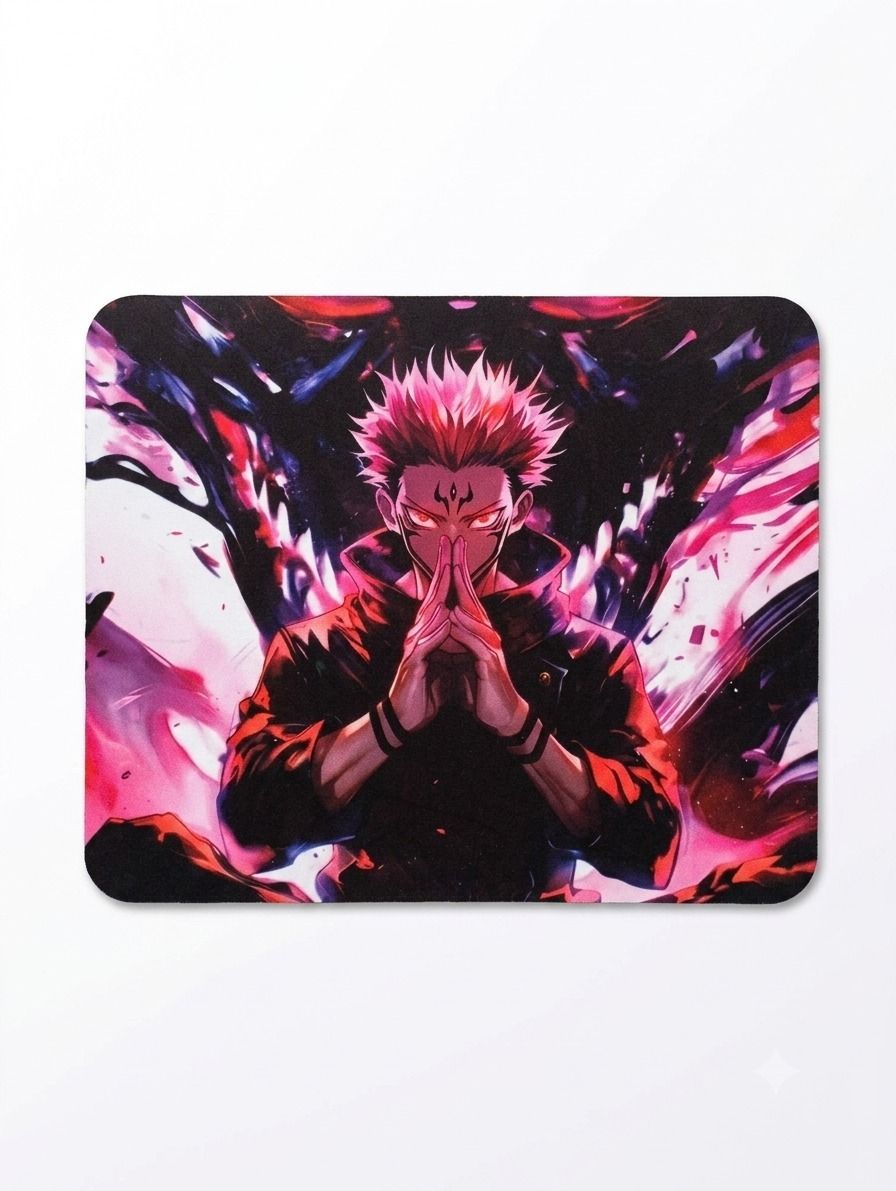 KCBLTRADERS Anime Demon Warrior Printed Gaming Mouse Pad | Anti-Slip Rubber Base Non Slip Base Mousepad-image-46