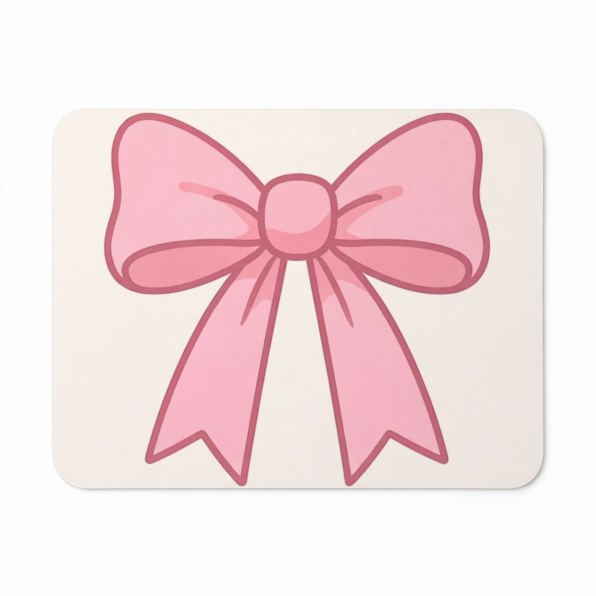 VORZIX pink bow Non Slip Base Mousepad-image-38
