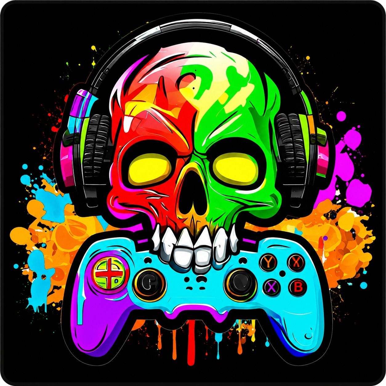 shadowiss Skeleton Gamer Mouse Pad Mousepad-picture-29