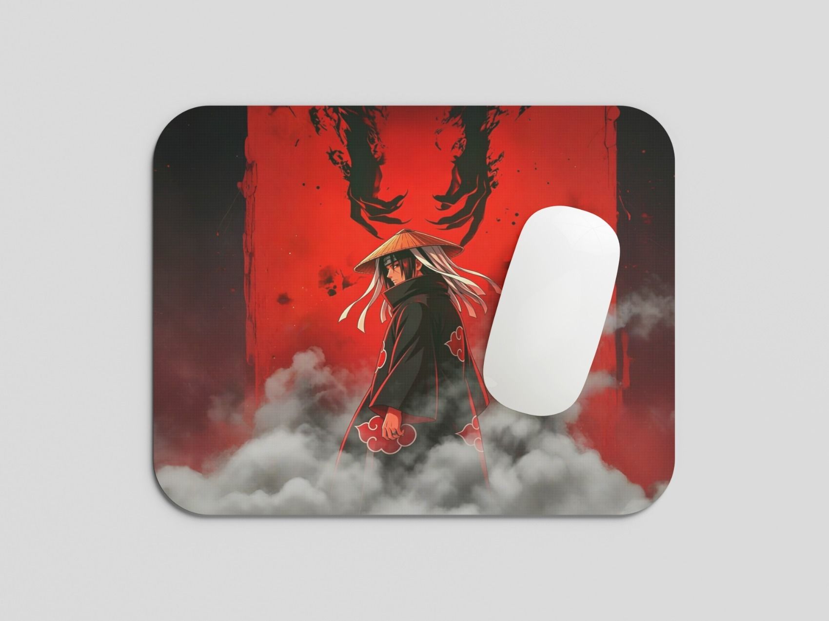 BHS BROTHERS Itachi Uchiha Inspired HD Printed Gaming Mouse Pad | Anime Mouse Pad Non Slip Base Mousepad-image-33