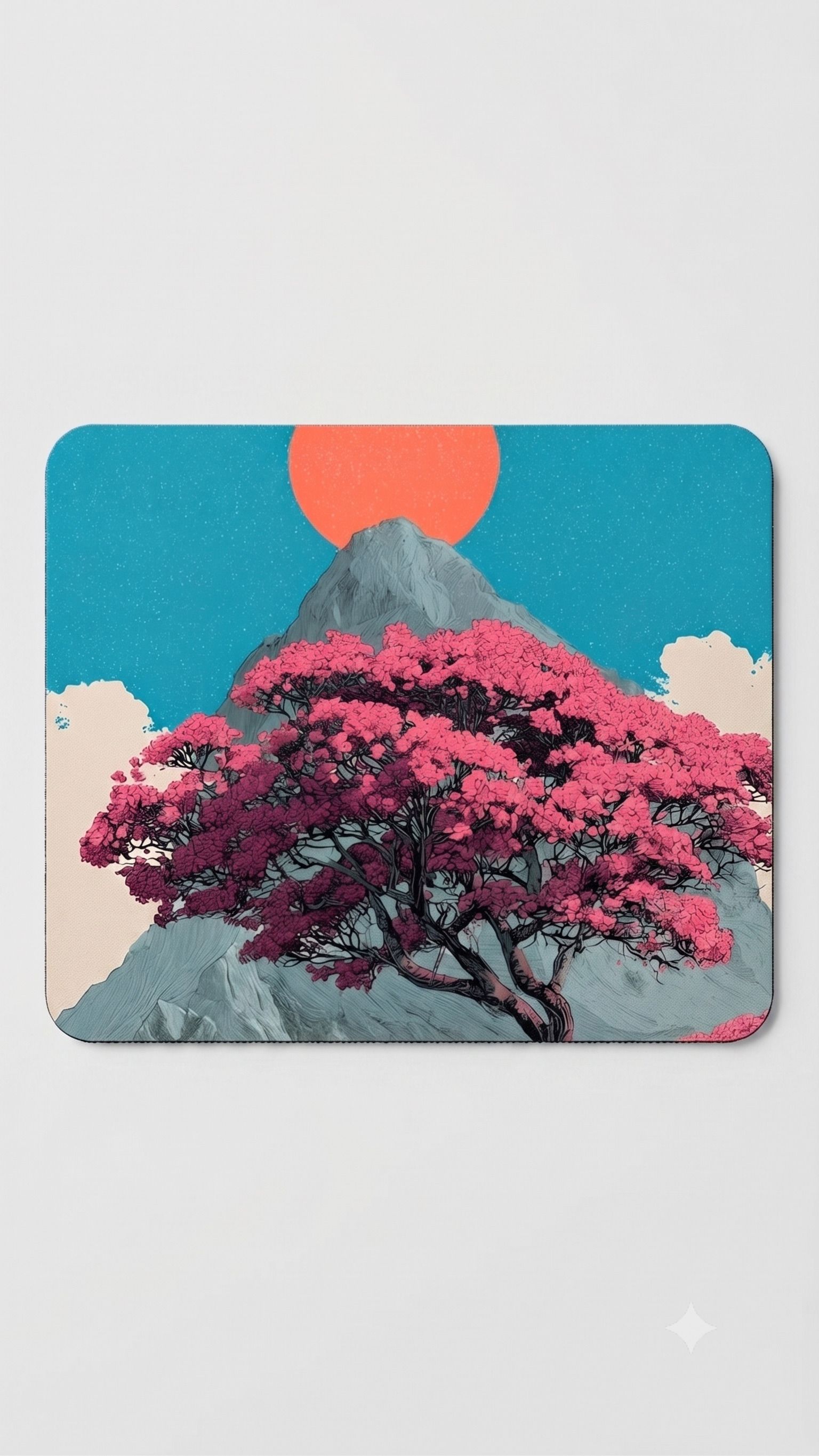VORZIX Japanese-style landscape Non Slip Base Mousepad-image-32