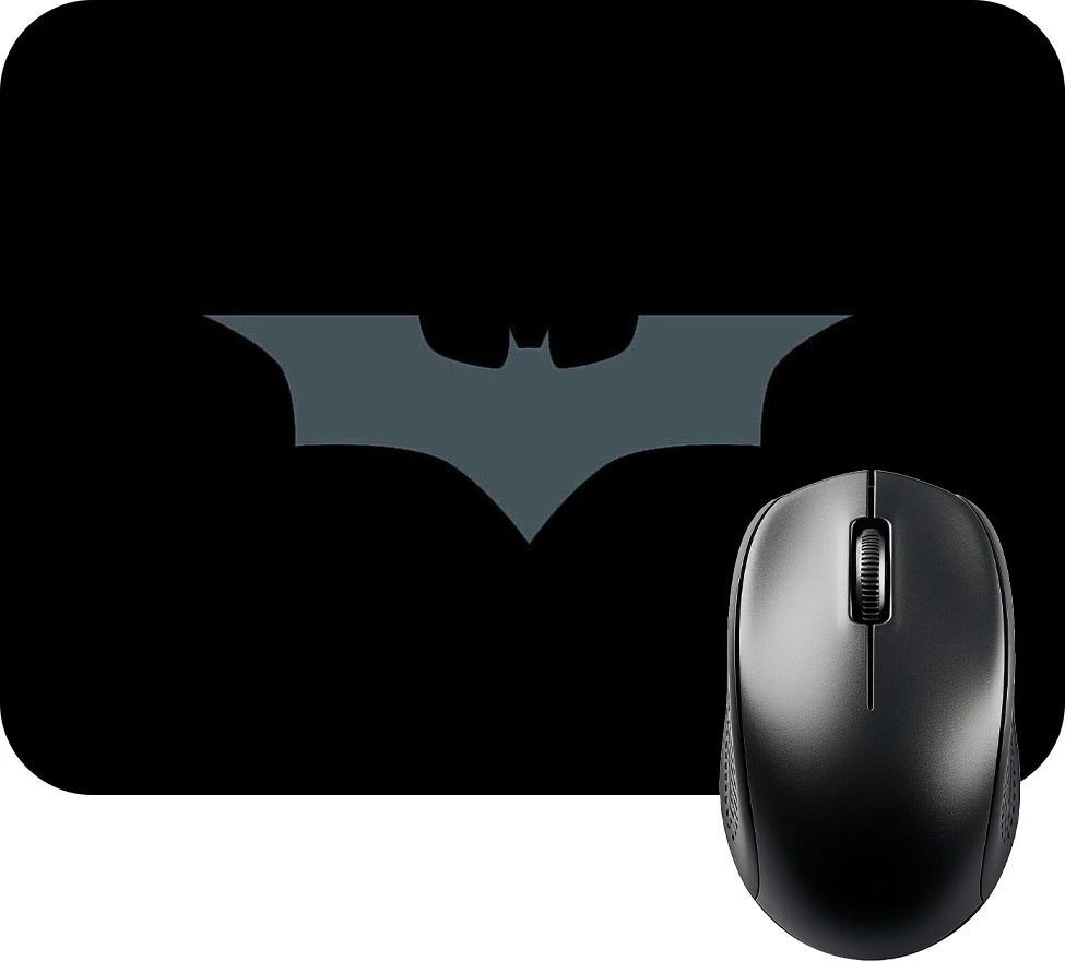 Raikamal Premium Batman logo Printed (9 inch x 7 inch) Non Slip Base Mousepad-image-4