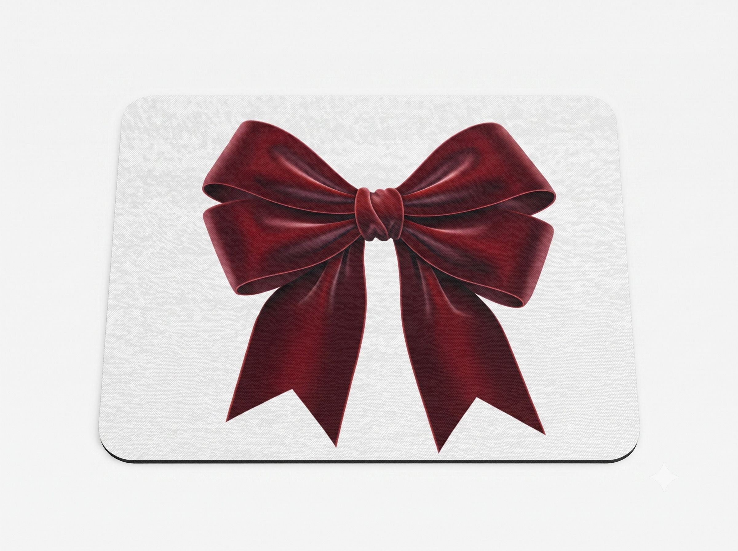VORZIX RED BOW Non Slip Base Mousepad-picture-40