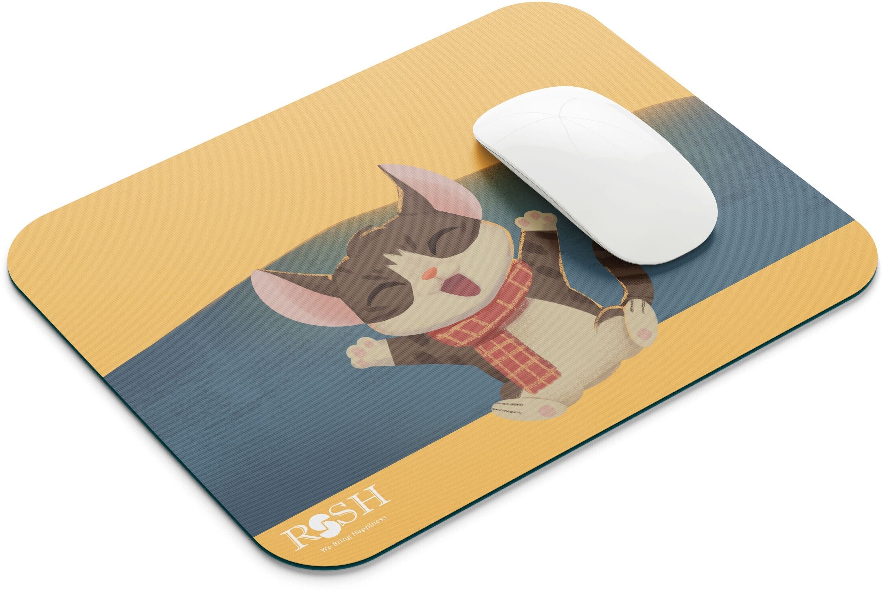 rssh creation Cute Mouse, Anti - Slip Base, High Durability Mouse Pad Mousepad-picture-19