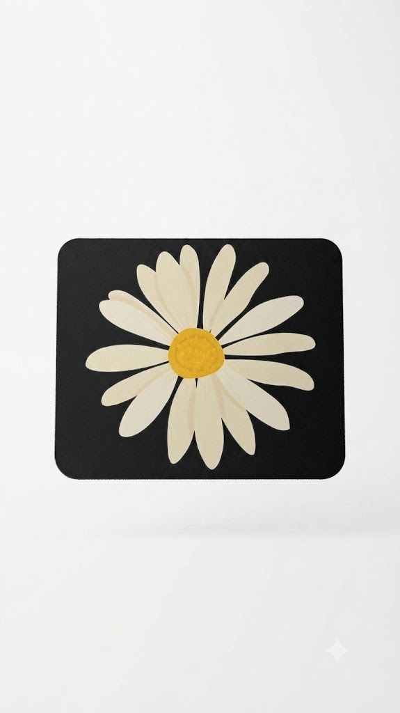 VORZIX CHARMING DAISY Non Slip Base Mousepad-picture-32