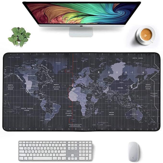 Dfasion flight of fashion Large Extended Mouse Pad XXL with Non-Slip Rubber 28 Mousepad-picture-10