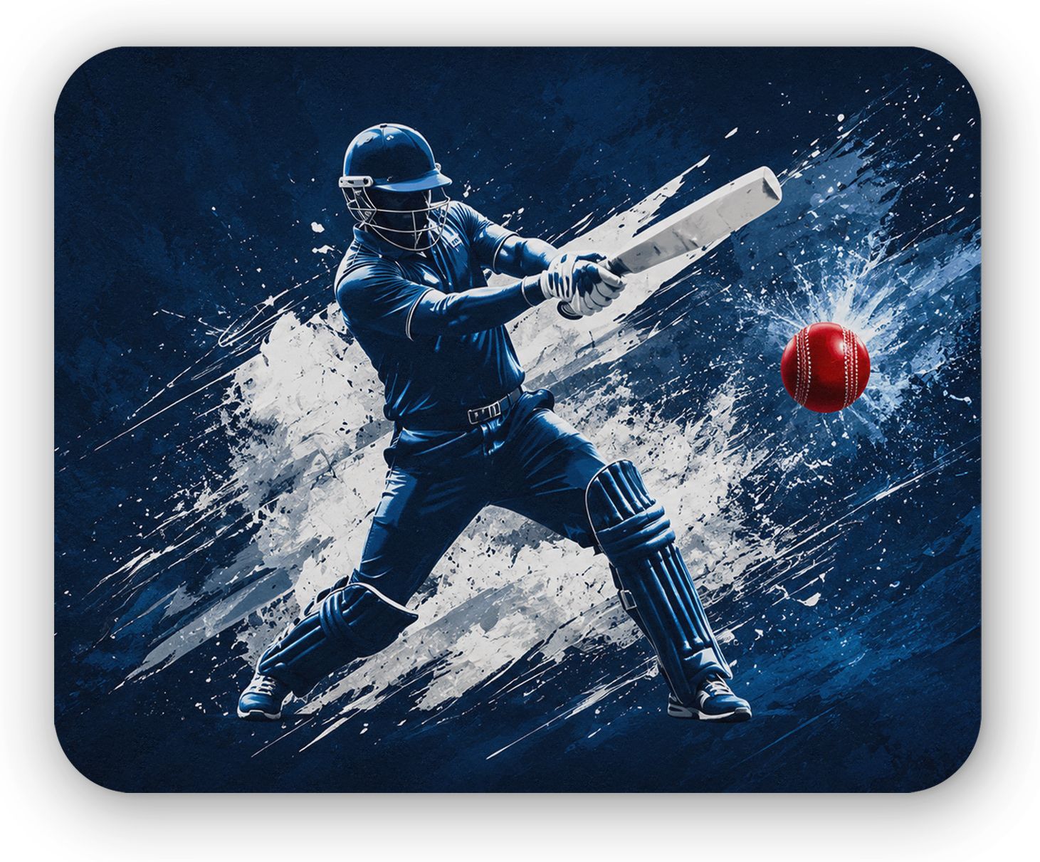 TRENDY DEALZ Cricket Design Printed Mouse Pad with Smooth Surface & Non Slip Base Mousepad-image-23