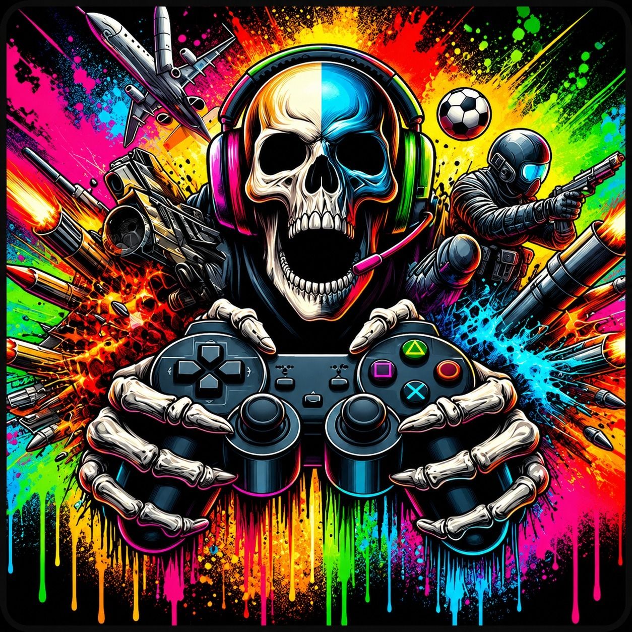 shadowiss Skeleton Gamer Mouse Pad Mousepad-picture-31