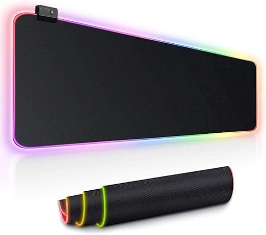MSNB RGB Gaming Mouse Pad 80×30 cm | LED Lighting & Non-Slip Base Non Slip Base Dual Sided Mousepad-image-28