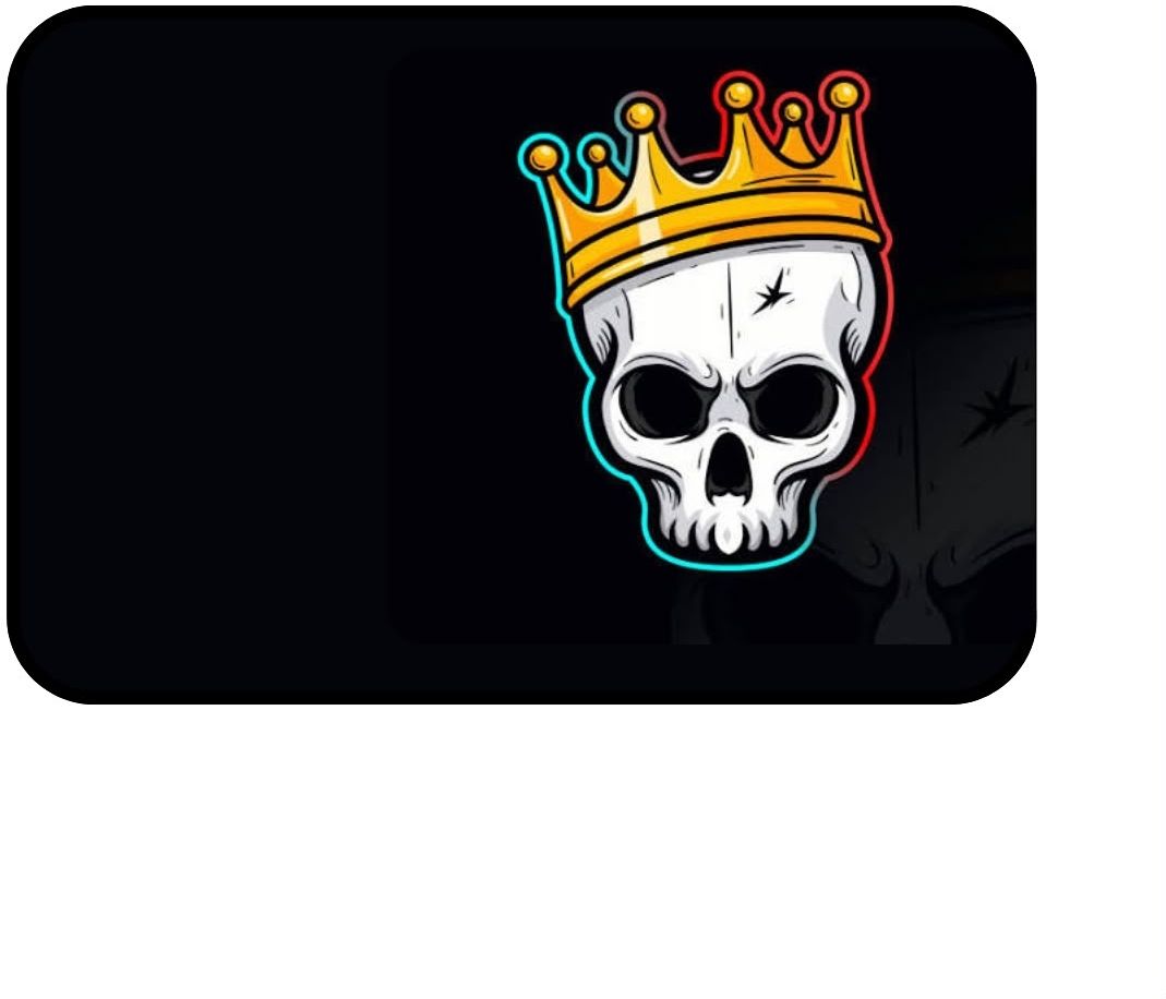 PrintFoxx Skull King Rise of Gamers Mouse Pad Non Slip Base Mousepad-image-33