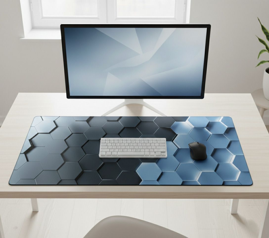 DARSHANAM WORLD Large Extended Mouse Pad, Soft Gaming Desk Keyboard Pad Mat for Offices & Home Non Slip Base Mousepad-image-45