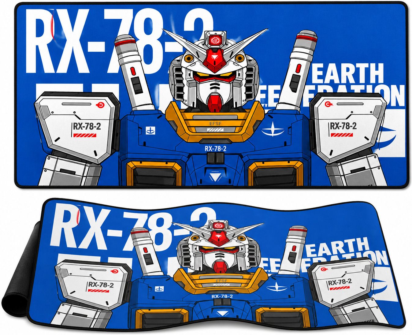 XENOAHS RX-78-2 Mecha Warrior XXL Gaming Mousepad Non Slip Base Mousepad-image-27
