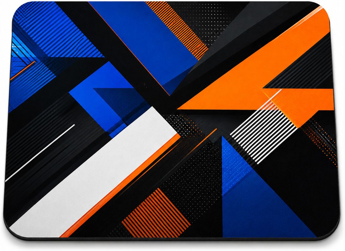 TRENDY DEALZ Abstract Design Printed Mouse Pad with Smooth Surface & Non Slip Base Mousepad-image-6