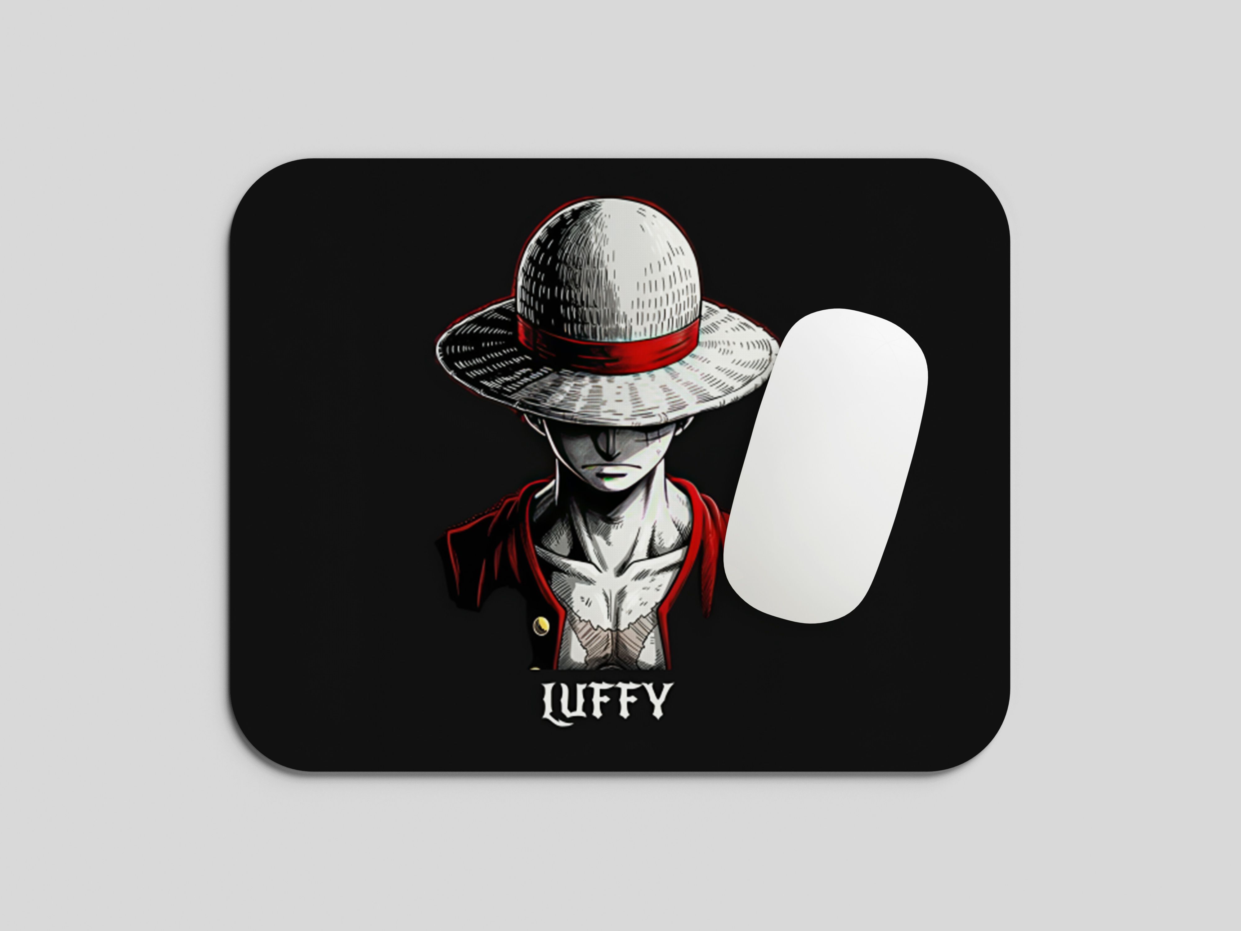 BHS BROTHERS Luffu Onepiece Inspired Anime Design | Premium Printed Mouse Pad Non Slip Base Mousepad-picture-18