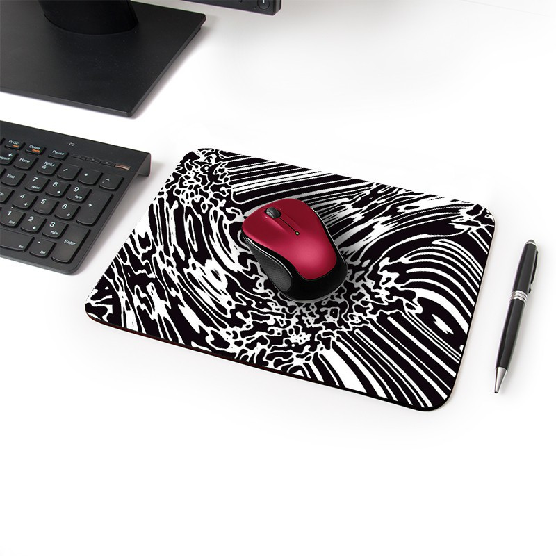 ASHOKAE Crazy-Zebra - Pack of 2 Mousepad image 1