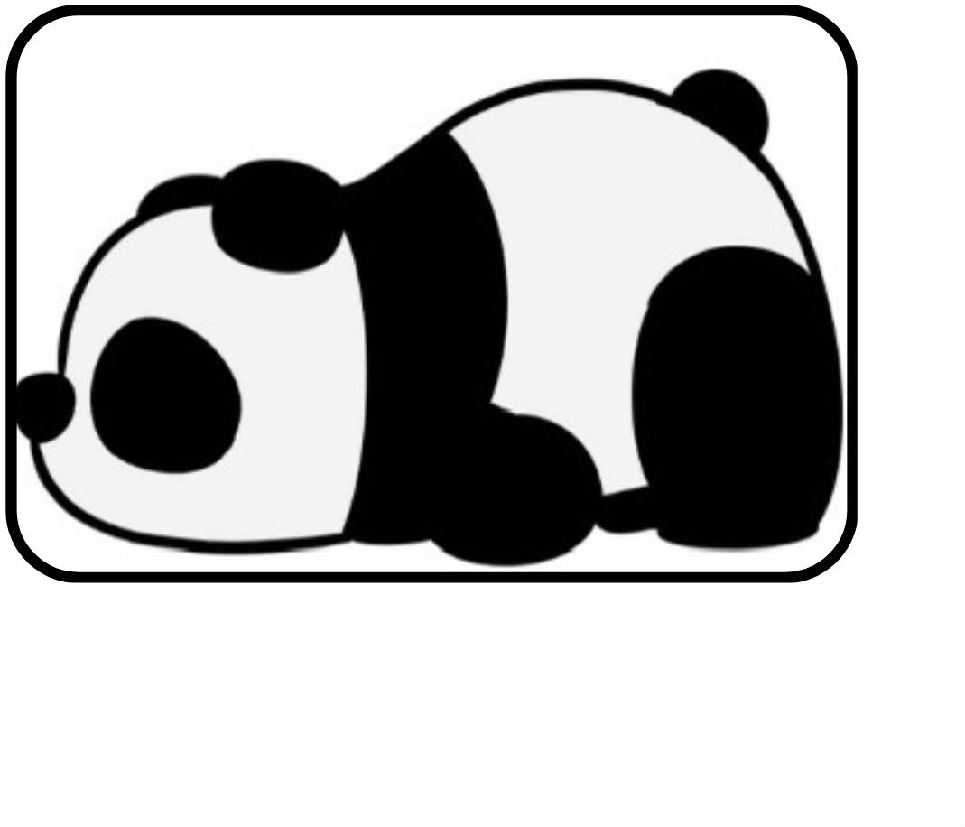 PrintFoxx Lazy Panda Premium Mouse pad Non Slip Base Mousepad-picture-41