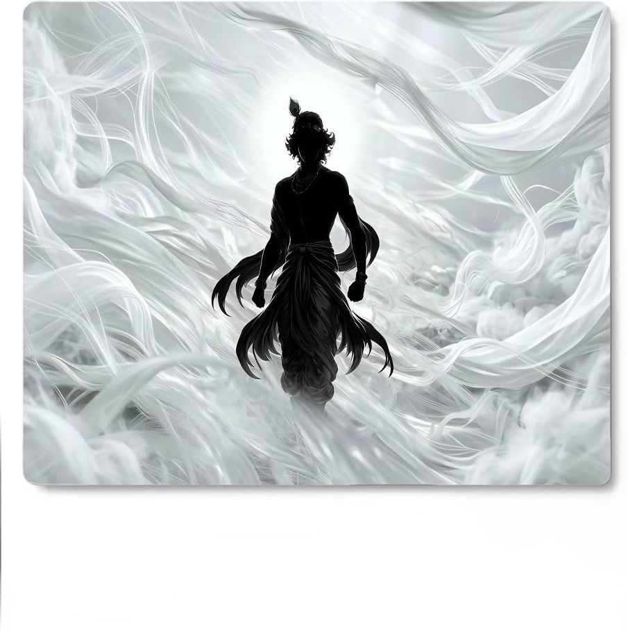 Tejas And Tejas KRISHNA PRINTED MOUSE PAD Non Slip Base Mousepad-image-26