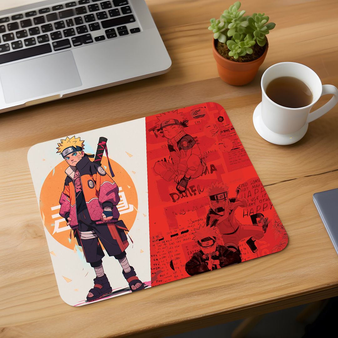 ZORI Naruto Uzumaki Printed Mouse Pad for Gaming Computer, Laptop MousePad Mousepad-image-25