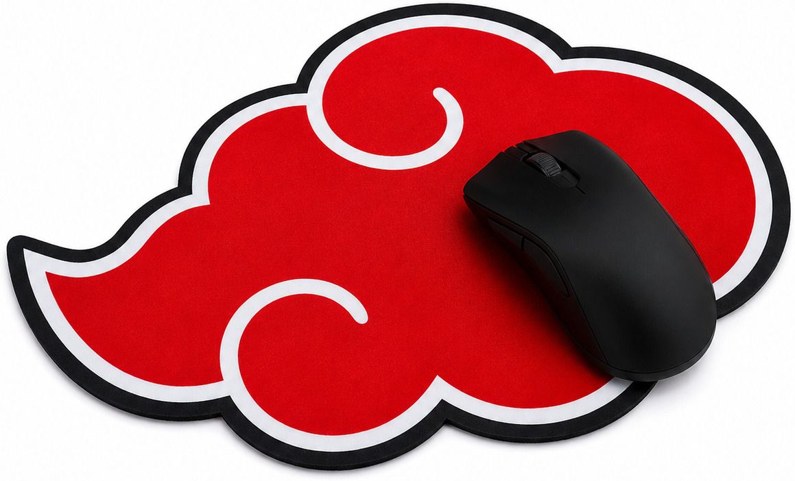 ZEPICSOUL Cloud Symbol Shape Cut Mouse Pad | Smooth Surface | Non-Slip Rubber Base Non Slip Base Mousepad-picture-31