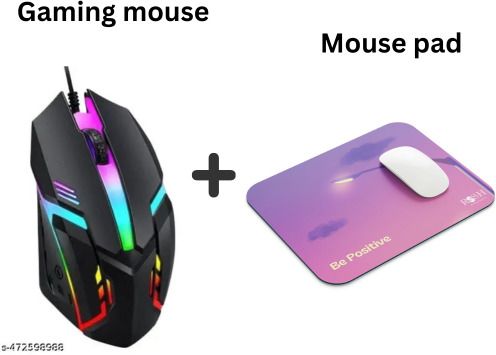 rssh creation Gaming mouse and mouse pad Non Slip Base Dual Sided Mousepad-picture-22