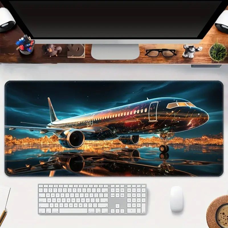 DARSHANAM WORLD Anti-Slip Keyboard Pad, Large Cheat Sheet Mouse Pad, Large Rubber Base Desk Mat Non Slip Base Mousepad-image-29