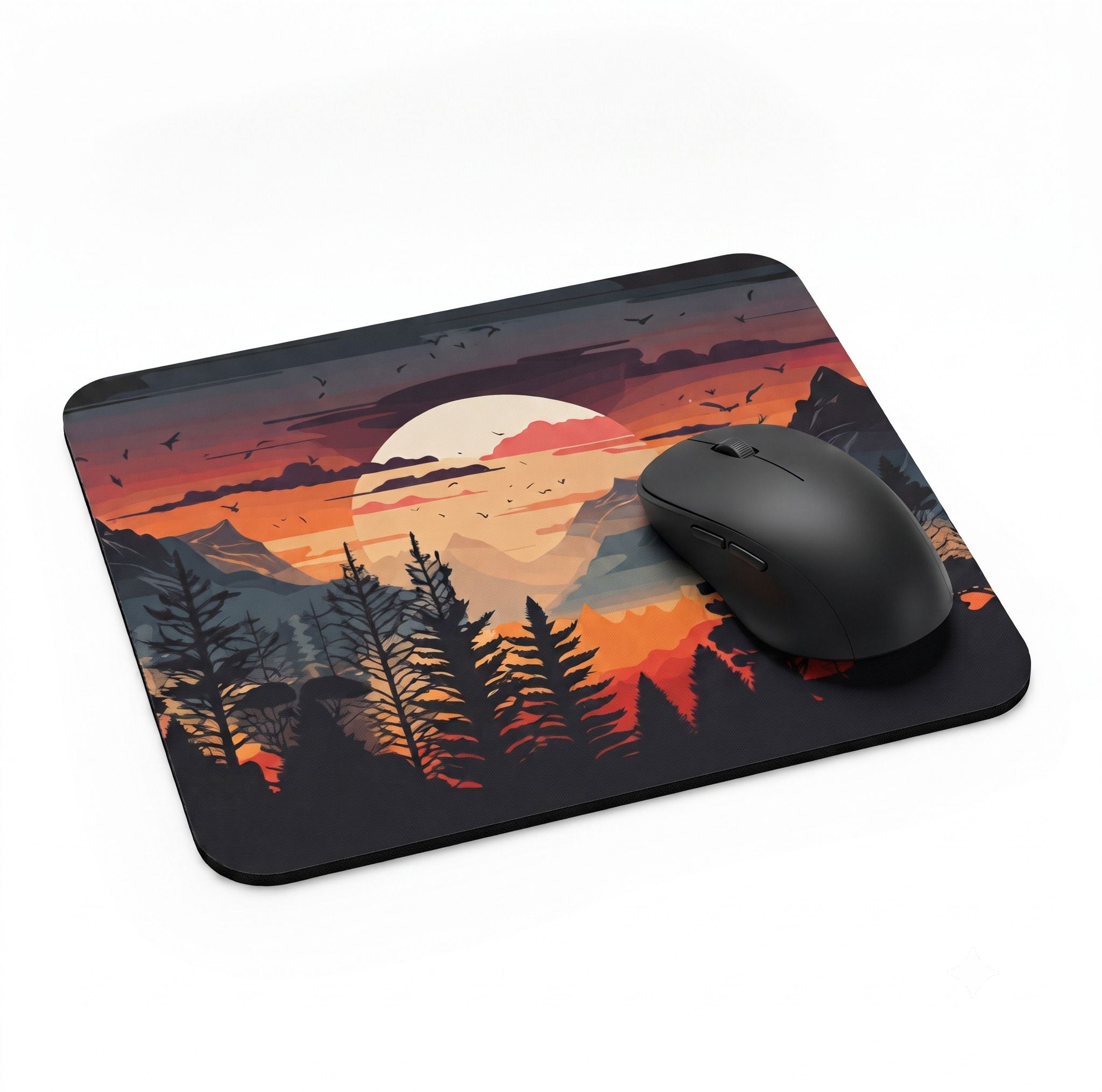 VORZIX SUNSET LANDSCAPE Non Slip Base Mousepad-image-30