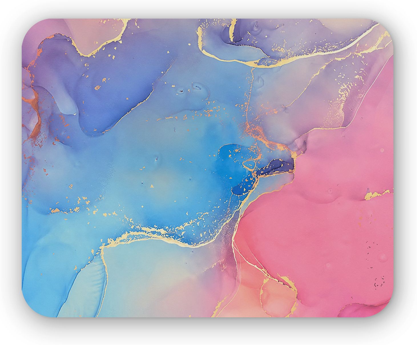 TRENDY DEALZ Pastel Marble Design Printed Mouse Pad with Smooth Surface & Non Slip Base Mousepad-image-9