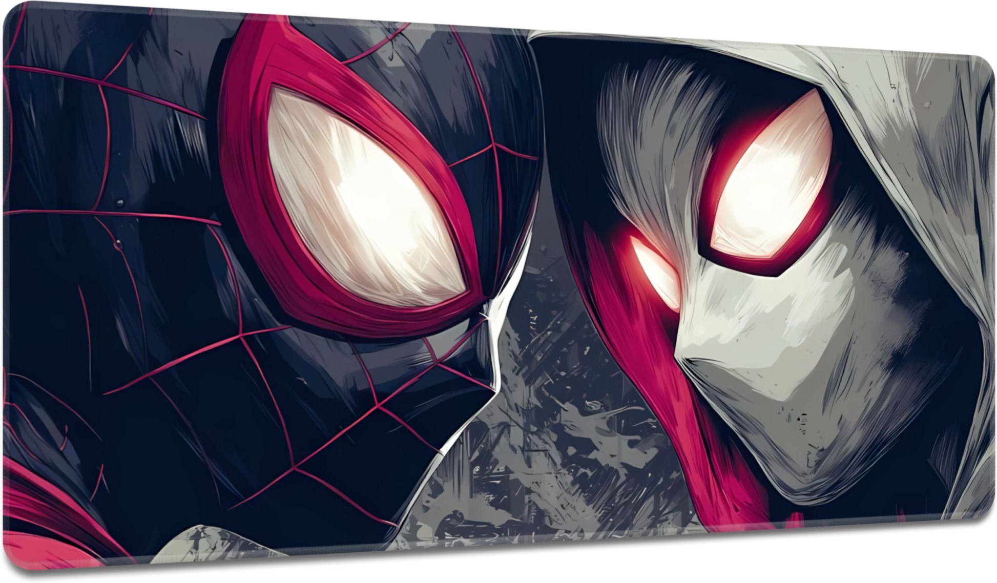 Teesown Extended Gaming Mouse Pad ( 11 x 23 ) with Mask Artwork Anti-Slip Base Non Slip Base Mousepad-image-10
