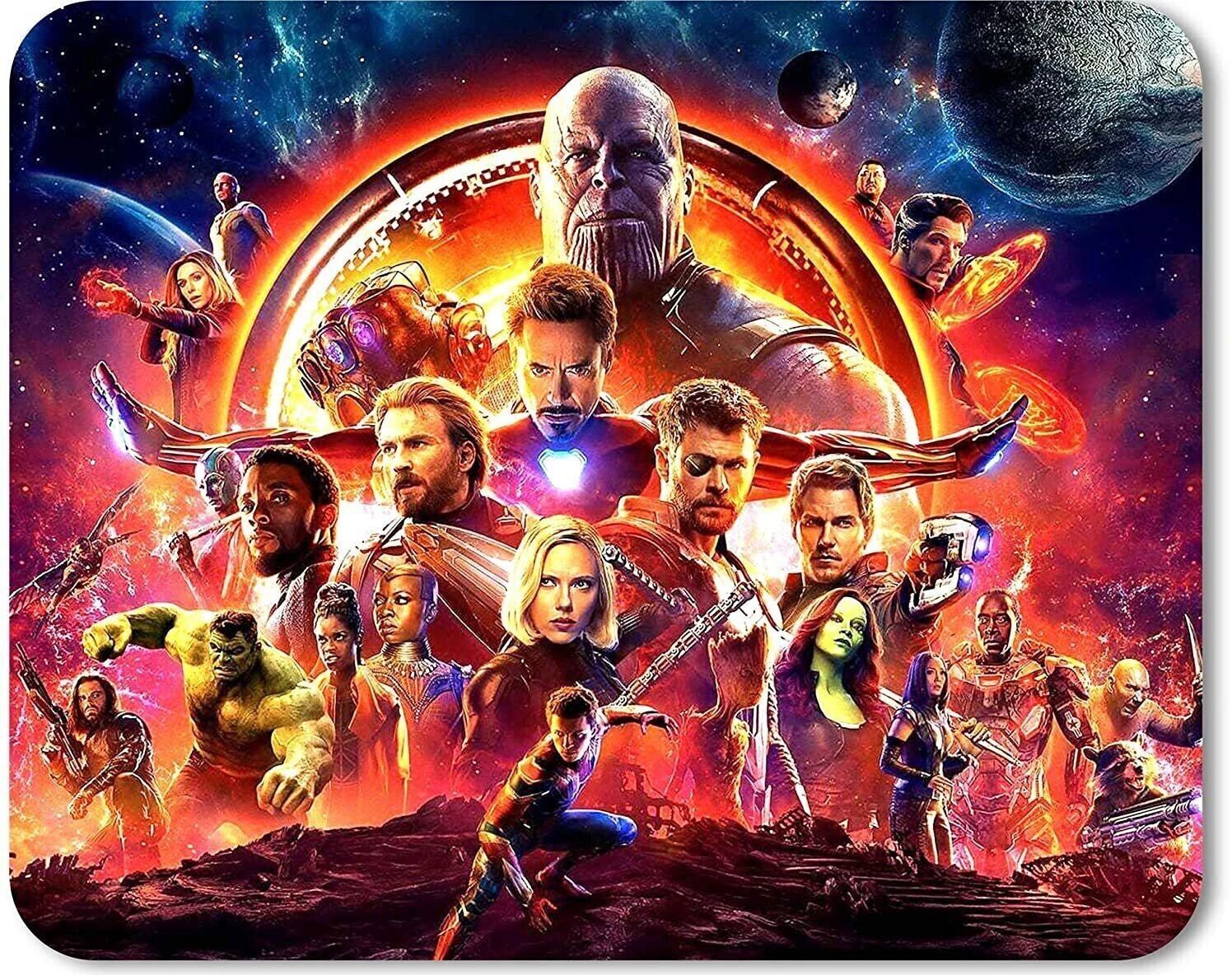 NAFCO Avenger Printed MousePad for Computer, PC, Laptop Non Slip Base Mousepad-image-48