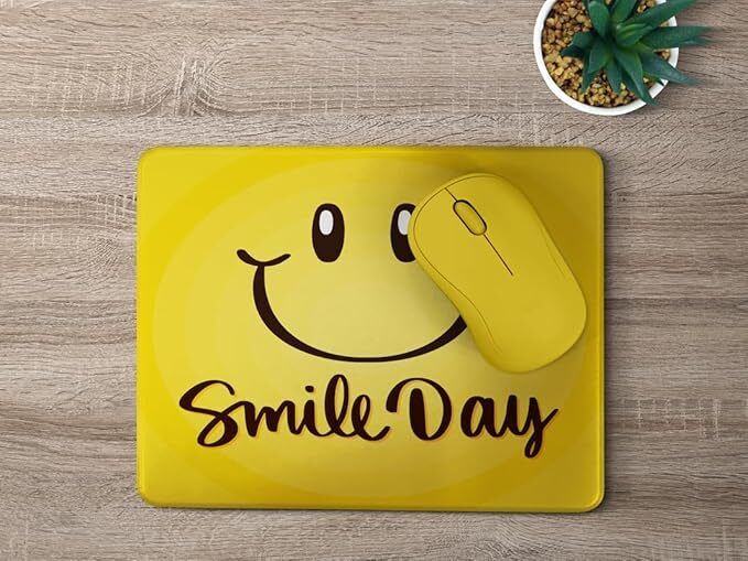 SMULY Big Gaming Mouse Pad, Extended Nonslip Table Mat For Laptop & PC Non Slip Base Mousepad-image-11