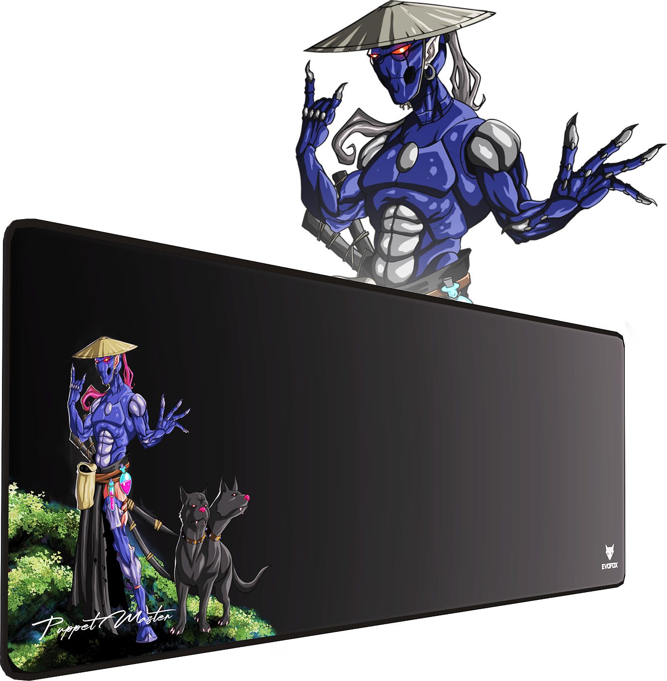 EVOFOX Puppet Master X85 with Micro-Textured Speed Surface Gaming Mousepad