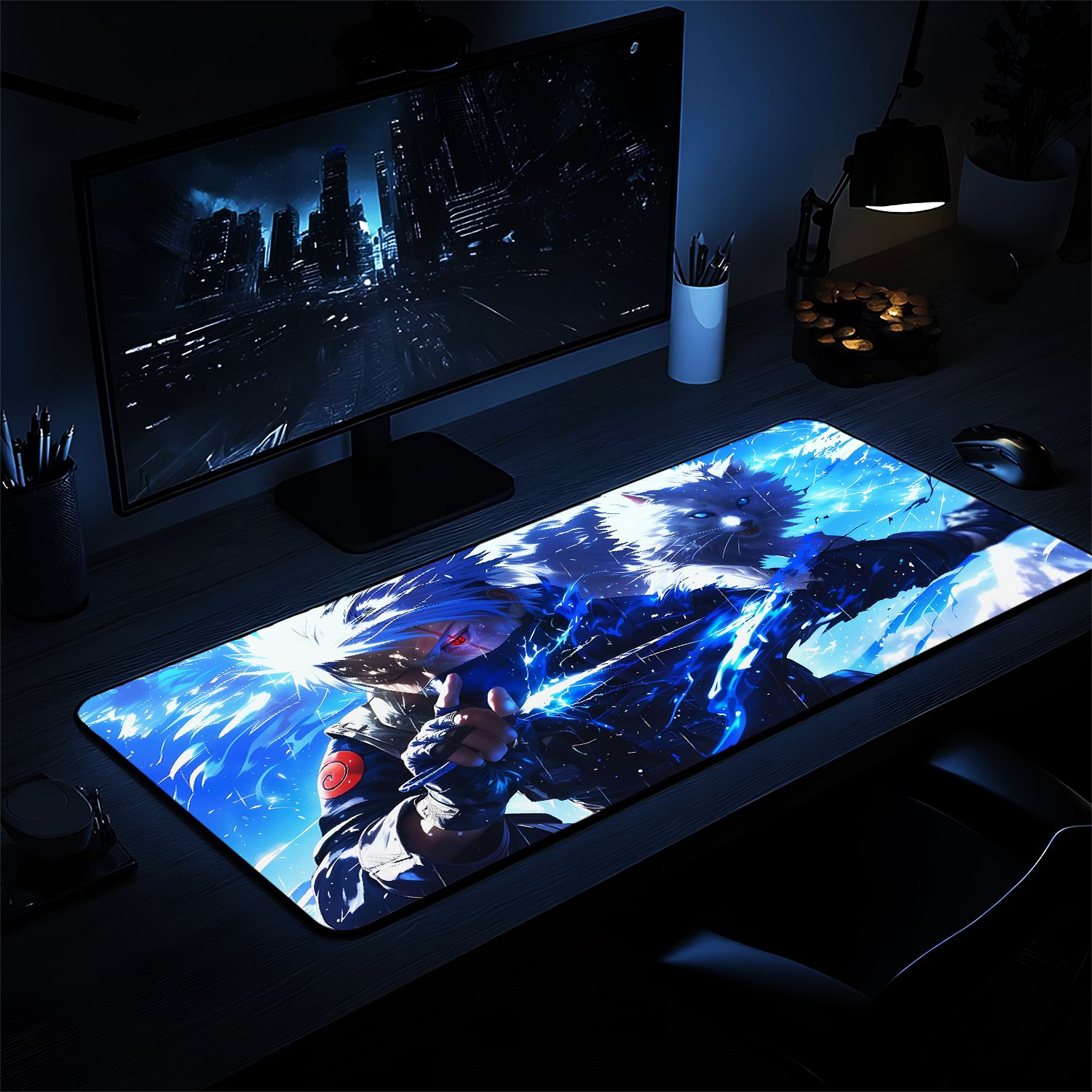 HavenCo Animie Printed Kakashi Laptop & Desktop Mat /Desk Pad Non Slip Base Mousepad-image-34
