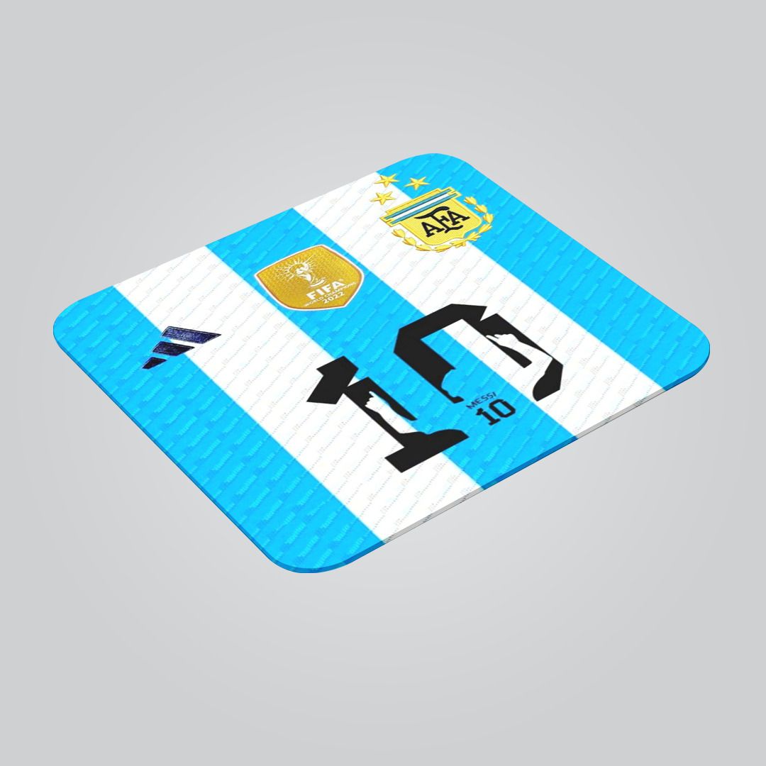 STICK STORE Argentina Messi 10 Football Print Mouse Pad|Laptop, PC | Anti-Slip Rubber Base Non Slip Base Mousepad-image-44