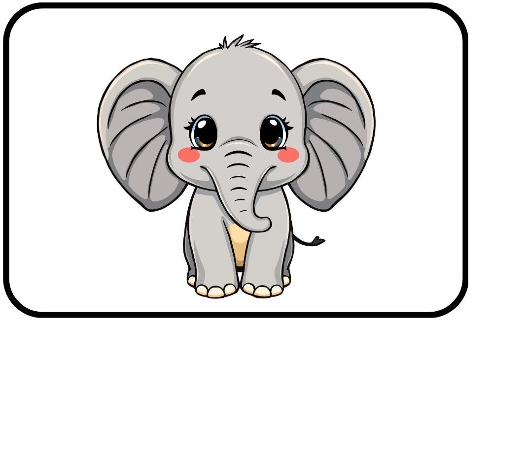 PrintFoxx Baby Elephant Mouse pad Non Slip Base Mousepad-picture-24