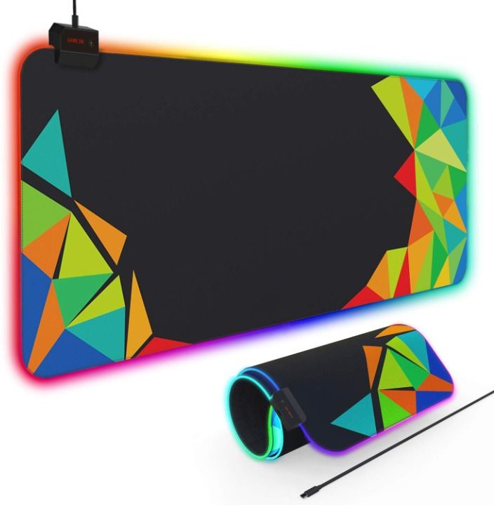 Aliens RGB Extended Gaming Mouse Pad, LED Backlight, 13 Lighting Modes, 795mm Mousepad-image-39