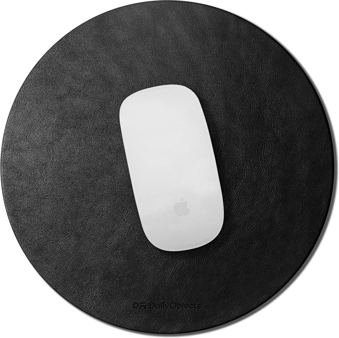 DailyObjects ORB-LETHER-MOUSE-PAD-BLK Non Slip Base Mousepad-image-17
