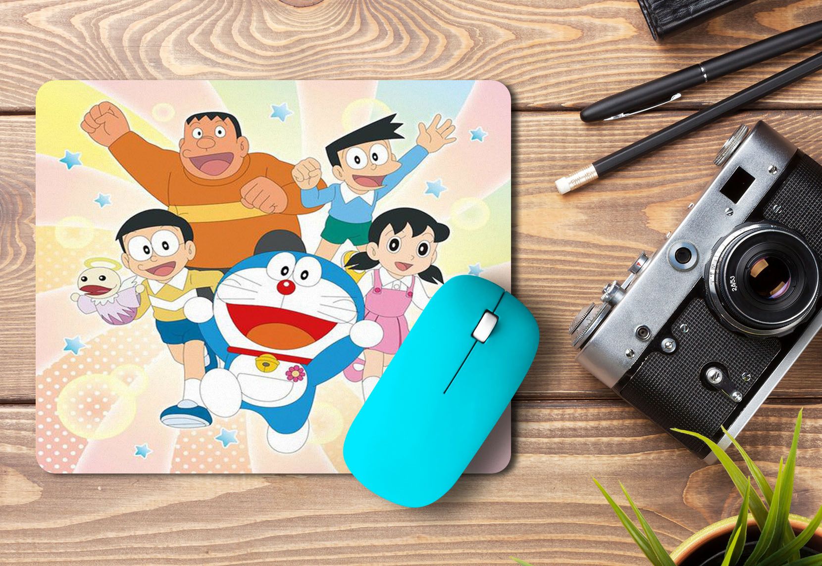 ZORI DOREMON TEAM Printed Mouse Pad for Gaming Computer, Laptop, PC Mouse Pad Non Slip Base Mousepad-image-29