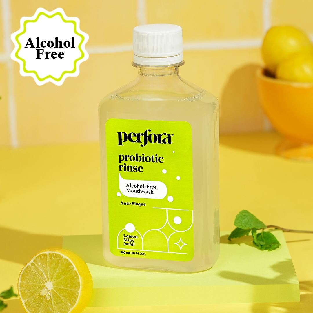 Probotic Alcohol Free Anti Plaque Mouth Wash with Vitamin C, For Dental Hygiene - Lemon Mint-image-24