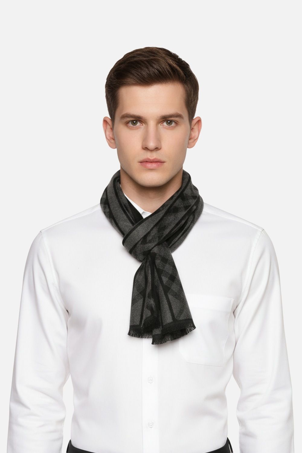 VAN HEUSEN Checkered Men Muffler-picture-28