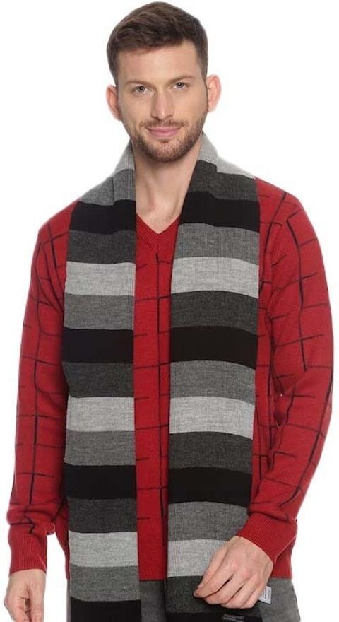 Jollyy Self Design Men Muffler-picture-20